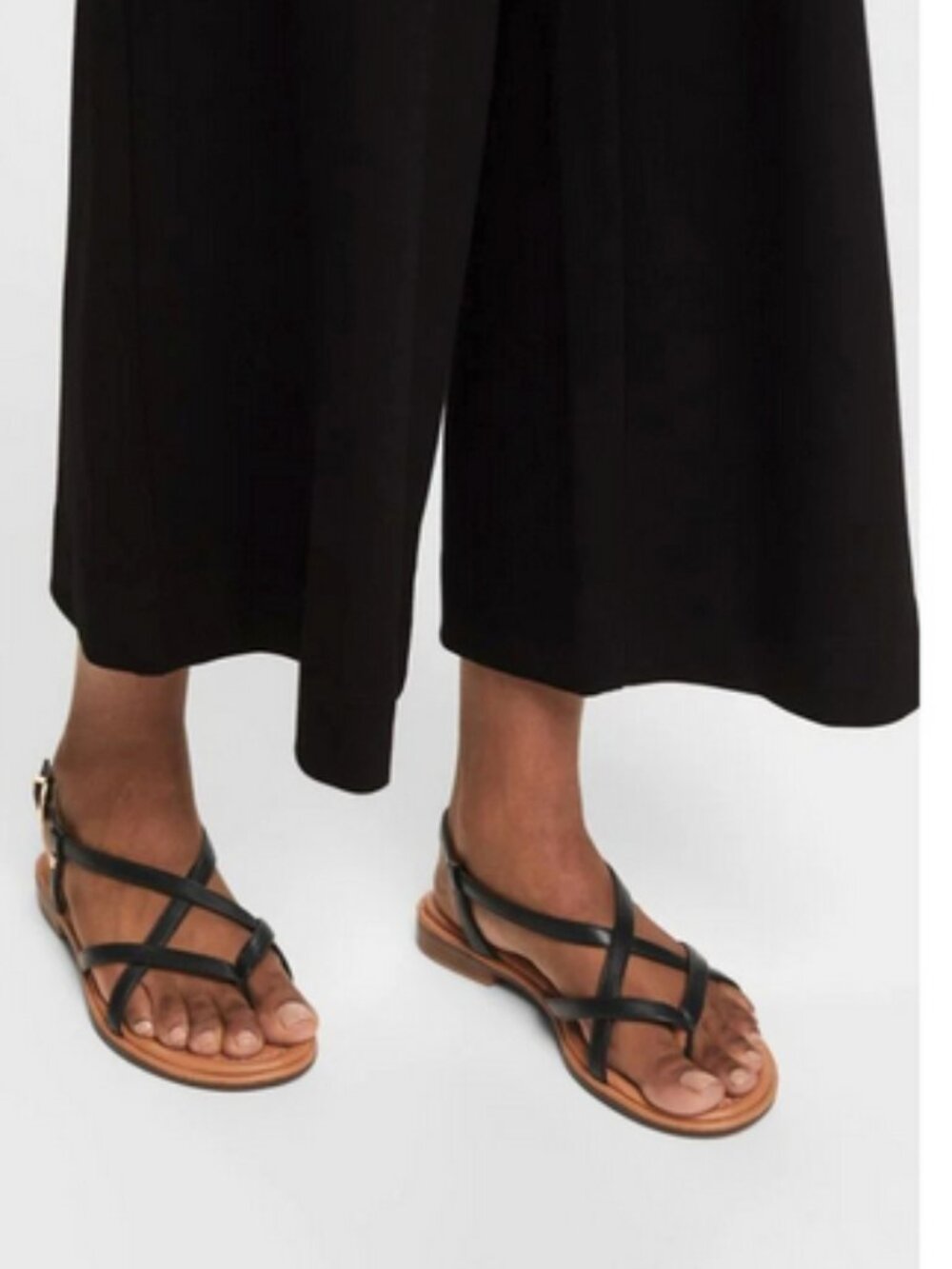 ESPRIT black strappy sandals